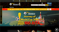 Desktop Screenshot of indobola.net